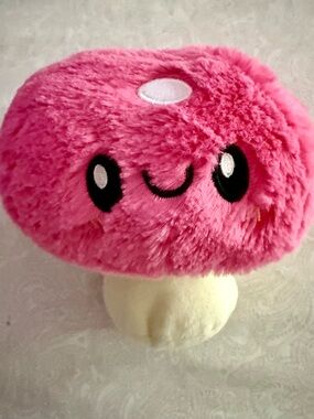 Squishable Mini Pink Mushroom Plush